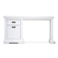 Load image into Gallery viewer, Laelia Study Computer Desk 150cm Office Executive Table Solid Acacia Wood -White