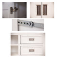 Load image into Gallery viewer, Laelia ETU Entertainment TV Unit 220cm 2 Door Solid Acacia Wood Coastal - White