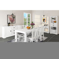 Load image into Gallery viewer, Laelia 9pc Dining Set 220cm Table 8 Chair Acacia Wood Coastal Furniture - White