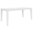 Load image into Gallery viewer, Daisy Dining Table 180cm Solid Acacia Timber Wood Hampton Furniture - White