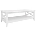 Load image into Gallery viewer, Daisy Coffee Table 120cm Rectangular Solid Acacia Wood Hampton Furniture - White