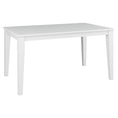 Load image into Gallery viewer, Daisy Dining Table 150cm Solid Acacia Timber Wood Hampton Furniture - White