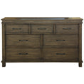 Load image into Gallery viewer, Lily Dresser 7 Chest of Drawers Solid Wood Tallboy Storage Cabinet - Rustic Grey
