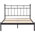 Load image into Gallery viewer, Moderna King Single Bed Size Metal Frame Platform Mattress Base - Black