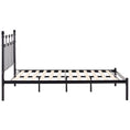 Load image into Gallery viewer, Moderna King Single Bed Size Metal Frame Platform Mattress Base - Black