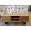 Load image into Gallery viewer, Petunia ETU Entertainment TV Unit 160cm Elm Timber Wood 2 Door - Natural