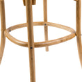 Load image into Gallery viewer, Aster Crossback Bar Stools Dining Chair Solid Birch Timber Rattan Seat - Oak
