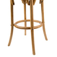 Load image into Gallery viewer, Aster 2pc Round Bar Stools Dining Stool Chair Solid Birch Timber Rattan Seat Oak