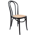 Load image into Gallery viewer, Carol 7pc 210cm Dining Table 6 Black Arched Back Chair Set Live Edge Acacia