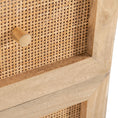 Load image into Gallery viewer, Manly Storage Cabinet Buffet Chest of 3 Drawer Mango Wood Rattan