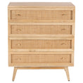 Load image into Gallery viewer, Manly Storage Cabinet Buffet Chest of 4 Drawer Mango Wood Rattan