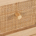 Load image into Gallery viewer, Manly Storage Cabinet Buffet Chest of 4 Drawer Mango Wood Rattan