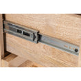 Load image into Gallery viewer, Olearia Storage Cabinet Buffet Chest of 4 Drawer Mango Wood Rattan Natural