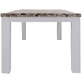 Load image into Gallery viewer, Plumeria Dining Table 225cm Solid Acacia Wood Home Dinner Furniture -White Brush