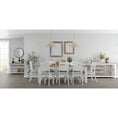 Load image into Gallery viewer, Plumeria 7pc Dining Set 190cm Table 6 Chair Solid Acacia Wood - White Brush