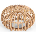 Load image into Gallery viewer, Mimosa 64cm Rattan Round Side Sofa End Table - Natural