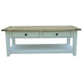Load image into Gallery viewer, Lavasa Coffee Table 130cm 4 Drawers Solid Mango Wood Modern Farmhouse Furniture