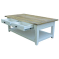 Load image into Gallery viewer, Ally Coffee Table 130cm 4 Drawers Solid Mango Wood Modern Farmhouse Furniture