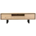 Load image into Gallery viewer, Aconite ETU Entertainment TV Unit 210cm Solid Messmate Timber Wood - Natural