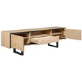 Load image into Gallery viewer, Aconite ETU Entertainment TV Unit 210cm Solid Messmate Timber Wood - Natural