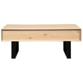 Load image into Gallery viewer, Aconite Coffee Table 120cm 2 Drawers Solid Messmate Timber Wood - Natural