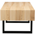 Load image into Gallery viewer, Aconite Coffee Table 120cm 2 Drawers Solid Messmate Timber Wood - Natural