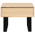 Load image into Gallery viewer, Aconite Lamp Side Sofa End Table 60cm Solid Messmate Timber Wood - Natural