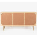 Load image into Gallery viewer, Martina Buffet Table Sideboard 145cm 3 Door Solid Mango Wood Storage Cabinet