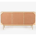 Load image into Gallery viewer, Bondi Buffet Table Sideboard 145cm 3 Door Solid Mango Wood Storage Cabinet