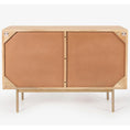 Load image into Gallery viewer, Martina Buffet Table Sideboard 100cm 2 Door Solid Mango Wood Storage Cabinet