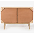 Load image into Gallery viewer, Bondi Buffet Table Sideboard 100cm 2 Door Solid Mango Wood Storage Cabinet