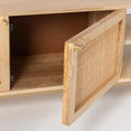 Load image into Gallery viewer, Bondi ETU Entertainment TV Unit 147cm Solid Mango Wood Rattan Furniture