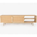 Load image into Gallery viewer, Bondi ETU Entertainment TV Unit 175cm Solid Mango Wood Rattan Furniture