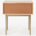 Load image into Gallery viewer, Martina Bedside Table 1 Drawer Storage Cabinet Solid Mango Wood Rattan