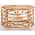Load image into Gallery viewer, Lilac 61cm Rattan Round Side Table - Natural