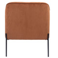 Load image into Gallery viewer, Leah Fabric Armchair Occasional Accent Arm Chair Brown