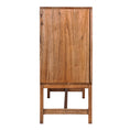 Load image into Gallery viewer, Jasmine Sideboard Buffet Table 160cm 4 Door Mindi Wood Rattan - Brown