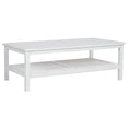 Load image into Gallery viewer, Jasmine Coffee Table 110cm Mindi Timber Wood Rattan Weave - White