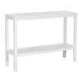Load image into Gallery viewer, Jasmine Console Hallway Entry Table 110cm Mindi Timber Wood Rattan - White
