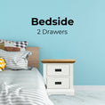 Load image into Gallery viewer, Orville Bedside Tables Drawers Storage Cabinet Shelf Side End Table - MultiColor