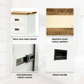 Load image into Gallery viewer, Orville Bedside Tables Drawers Storage Cabinet Shelf Side End Table - MultiColor