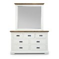 Load image into Gallery viewer, Orville Dresser Mirror 7 Chest of Drawers Tallboy Storage Cabinet - Multi Color