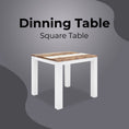 Load image into Gallery viewer, Orville Dining Table 90cm Solid Acacia Wood Home Dinner Furniture - Multi Color