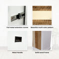 Load image into Gallery viewer, Orville ETU Entertainment TV Unit 214cm 2 Door Solid Acacia Timber - Multi Color