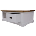 Load image into Gallery viewer, Orville Coffee Table 120cm 1 Drawer Solid Acacia Timber Wood - Multi Color