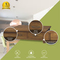 Load image into Gallery viewer, Birdsville Coffee Table 120cm 2 Drawer Solid Mt Ash Timber Wood - Brown