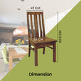 Load image into Gallery viewer, Birdsville 7pc Dining Set 190cm Table 6 Chair Solid Mt Ash Wood Timber - Brown