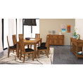 Load image into Gallery viewer, Birdsville 7pc Dining Set 190cm Table 6 PU Seat Chair Solid Mt Ash Wood - Brown
