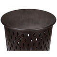 Load image into Gallery viewer, Pansy Wooden Round 50cm Side Table Sofa End Tables - Brown