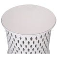 Load image into Gallery viewer, Atila Wooden Round 50cm Side Table Sofa End Tables - White